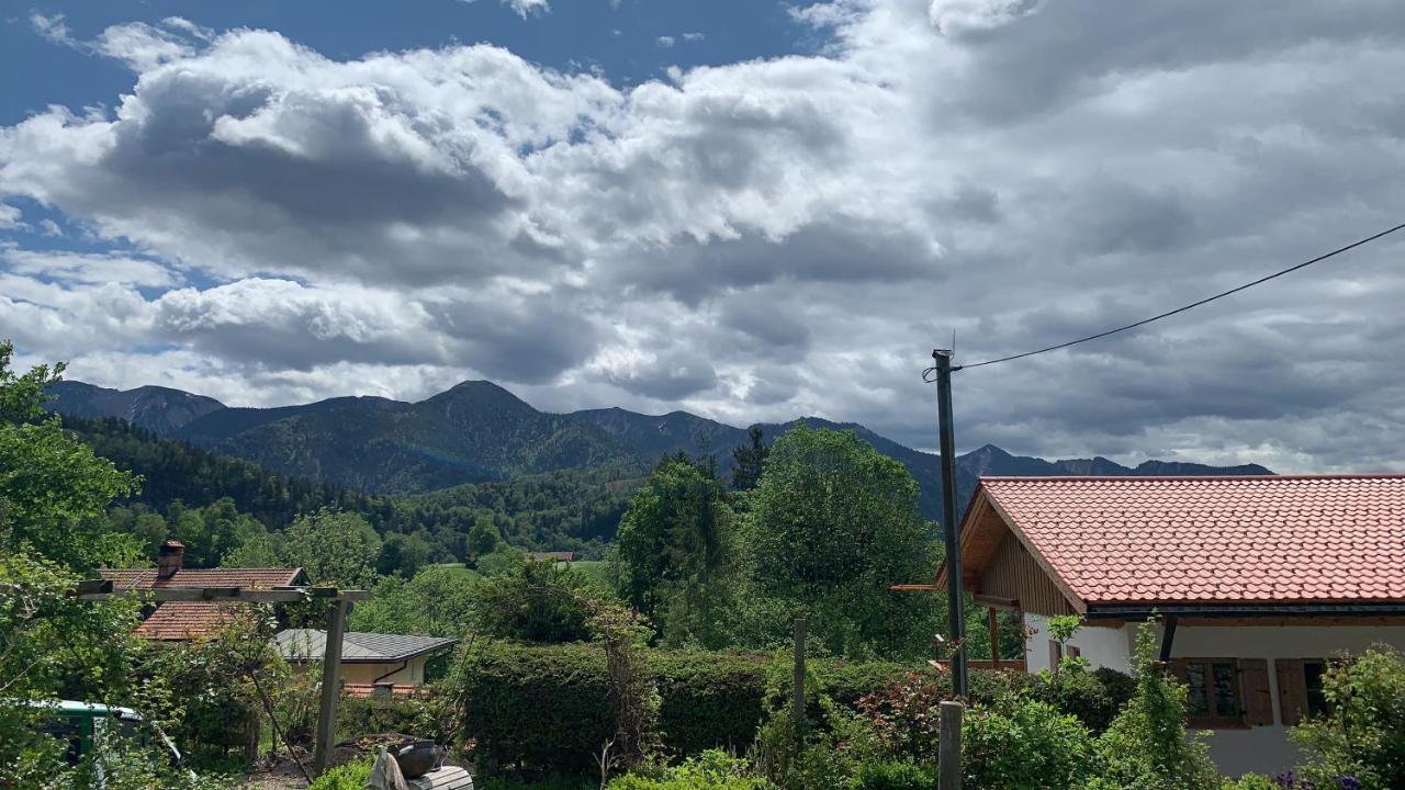 Apartment With A Stunning View Of The Alps - Wohnung Mit Atemberaubenden Blick Auf Die Alpen Fischbachau Dış mekan fotoğraf
